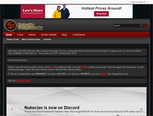 Tablet Screenshot of nukeclan.com